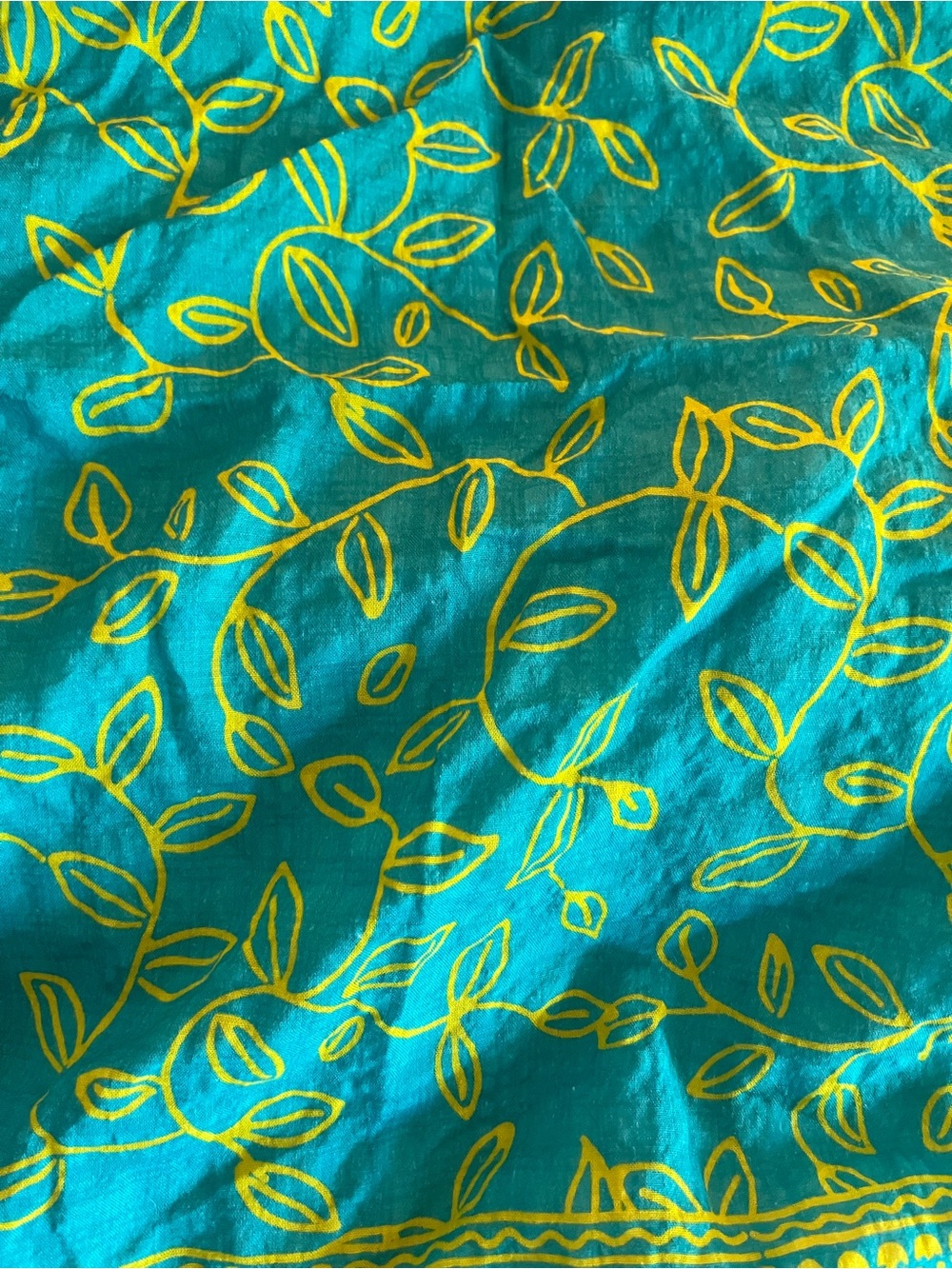 Cotton summer scarf